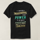 Assistant Teacher Classic TShirt (Design vorne)