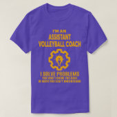 ASSISTANT VOLLEYBALL COACH NICE DESIGN 2017 T-Shirt (Design vorne)