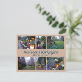 Assistens Kirkegård Collage 2 Postkarte (Stehend Vorderseite)