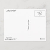 Assistens Kirkegård Collage 2 Postkarte (Rückseite)