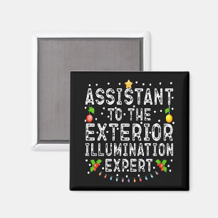 Assistent des Experten für Außenbeleuchtung Cool Magnet