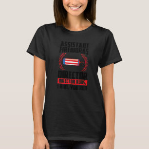 Assistent des Feuerwerksdirektors führt Firework U T-Shirt