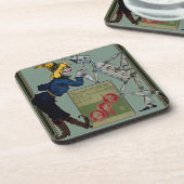 Assistent des Oz-Untersetzer Getränkeuntersetzer (Linke Seite)