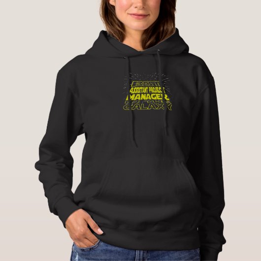 Assistent des Projektleiter Cool Galaxy Job Hoodie (Vorderseite)