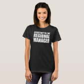 Assistent des Regionalmanagers T-Shirt (Vorne ganz)