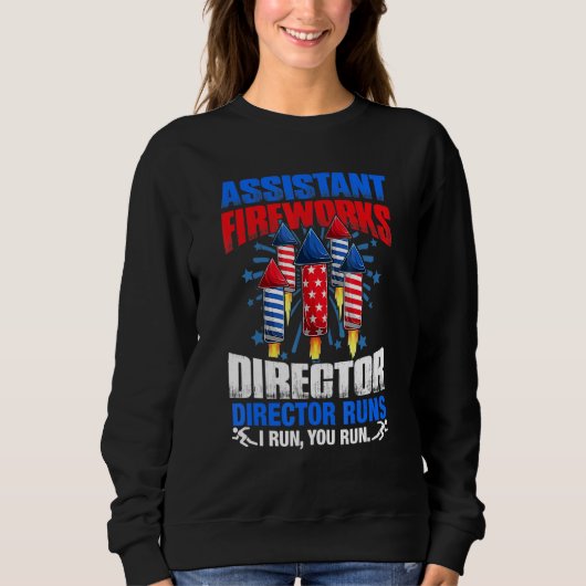 Assistent Fireworks Director Shirt I Run You Run 4 (Vorderseite)
