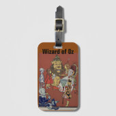 Assistent für das Gepäck-Tag von Oz Gepäckanhänger (Vorderseite Vertikal)