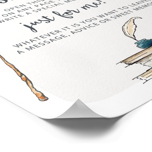 Assistent für die Buchung eines Memory Book Book Poster (Ecke)