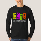 Assistent für die Cota-zertifizierte Berufstherapi T-Shirt (Vorderseite)