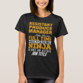 Assistent für die Produktion T-Shirt (Vorderseite)