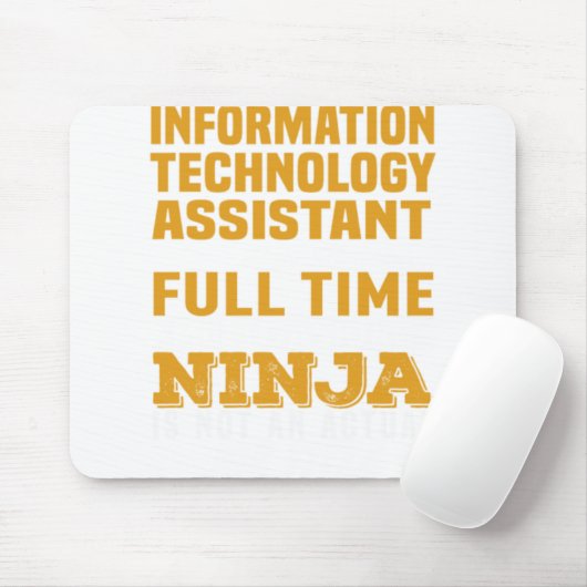 Assistent für Informationstechnologie-V0Efp Mousepad (Mit Mouse)