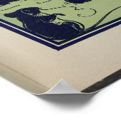 Assistent für Oz-Kinderbuch Poster (Ecke)