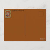 Assistent für Oz Postkarte (Rückseite)