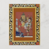 Assistent für Oz Postkarte (Vorderseite)