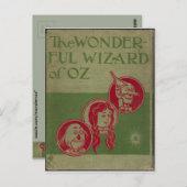 Assistent für Oz Postkarte (Vorne/Hinten)