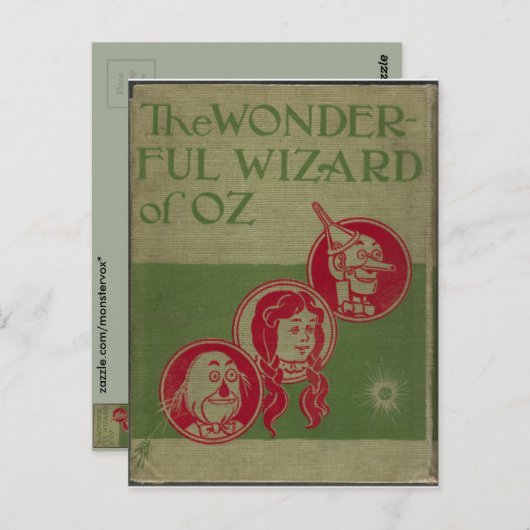 Assistent für Oz Postkarte (Vorne/Hinten)