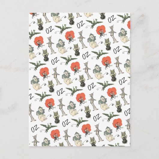 Assistent für Oz-Zeichen Postkarte (Vorderseite)