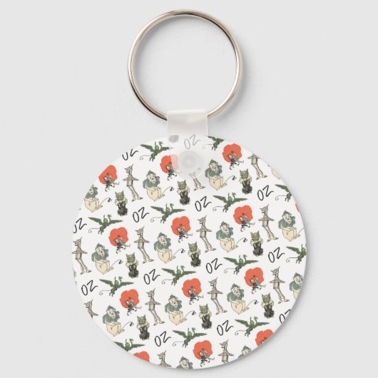 Assistent für Oz-Zeichen Schlüsselanhänger (Vorderseite)