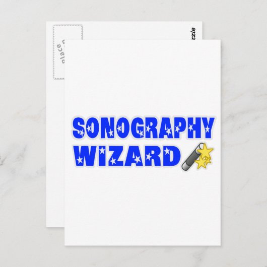 Assistent für Sonographie Postkarte (Vorne/Hinten)