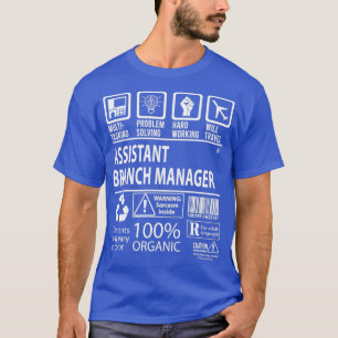 Assistent für Zweigstellen T-Shirt