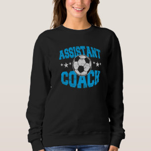 Assistent Fußballtrainer Training Fußball Sweatshirt