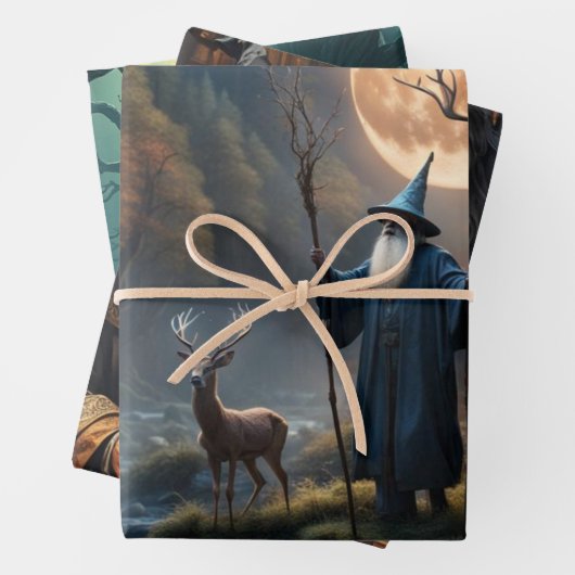 Assistent Geschenkpapier Set (Beispiel)