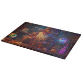 Assistent in seiner Studie Schneidebrett (Ecke)