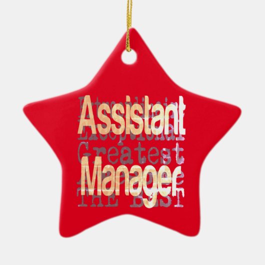 Assistent Keramik Ornament (Vorne)