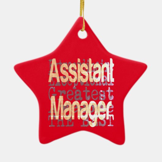 Assistent Keramik Ornament (Hinten)