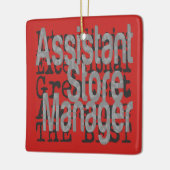 Assistent-Manager Keramikornament (Links)