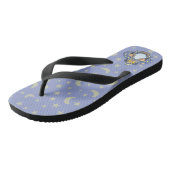 Assistent mit Ball Badesandalen (Schrägansicht)