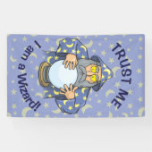 Assistent mit Ball Banner (Horizontal)