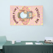 Assistent mit Ball Banner (Messeveranstaltung)