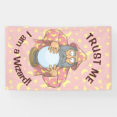 Assistent mit Ball Banner (Horizontal)