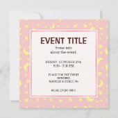 Assistent mit Ball Einladung (Rückseite)