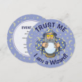 Assistent mit Ball Einladung (Vorne/Hinten)