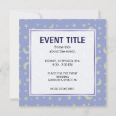 Assistent mit Ball Einladung (Rückseite)