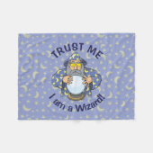 Assistent mit Ball Fleecedecke (Vorderseite (Horizontal))