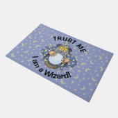 Assistent mit Ball Fußmatte (Schrägansicht)