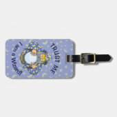 Assistent mit Ball Gepäckanhänger (Vorderseite horizontal)