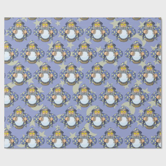 Assistent mit Ball Geschenkpapier (Flach)