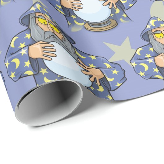 Assistent mit Ball Geschenkpapier (Rolleneckpunkt)