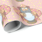 Assistent mit Ball Geschenkpapier (Rolleneckpunkt)