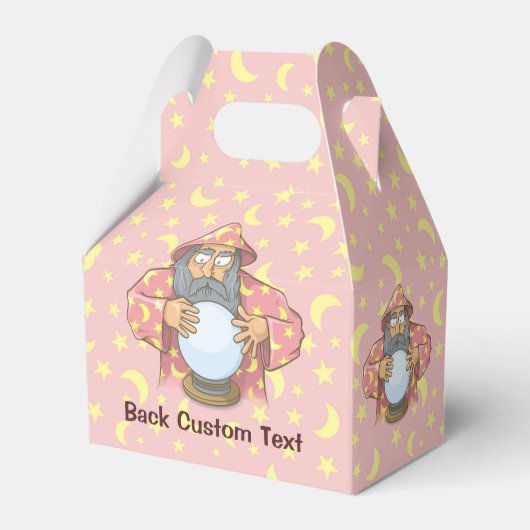 Assistent mit Ball Geschenkschachtel (Rückseite)