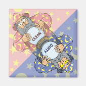 Assistent mit Ball-Geschirrspülmaschine Magnet (Vorne)