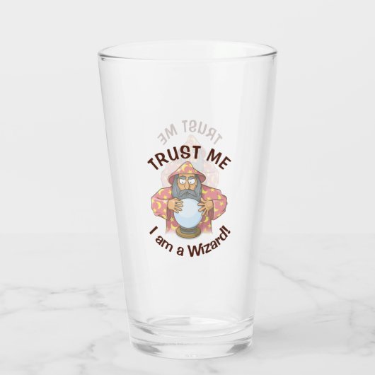 Assistent mit Ball Glas (Rückseite)