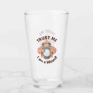 Assistent mit Ball Glas