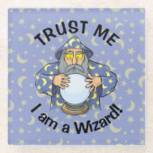 Assistent mit Ball Glasuntersetzer (Vorderseite)