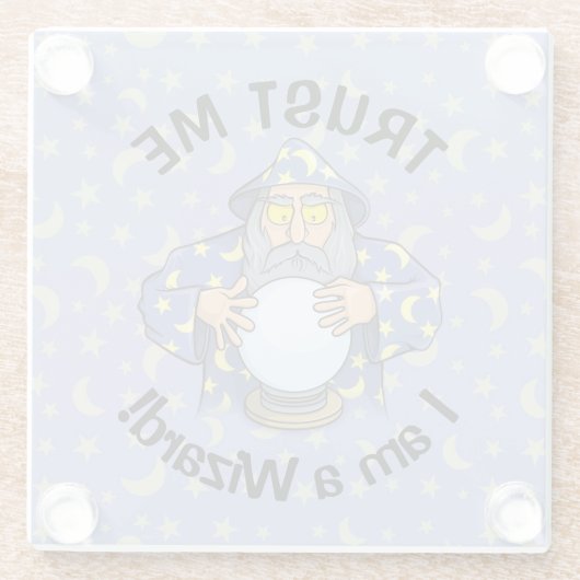 Assistent mit Ball Glasuntersetzer (Rückseite)