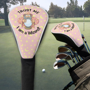 Assistent mit Ball Golf Headcover